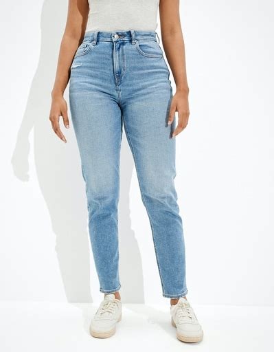 american eagle curvy mom jeans